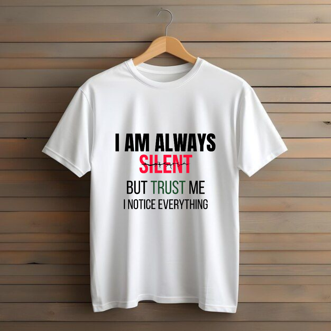 I AM SILENT