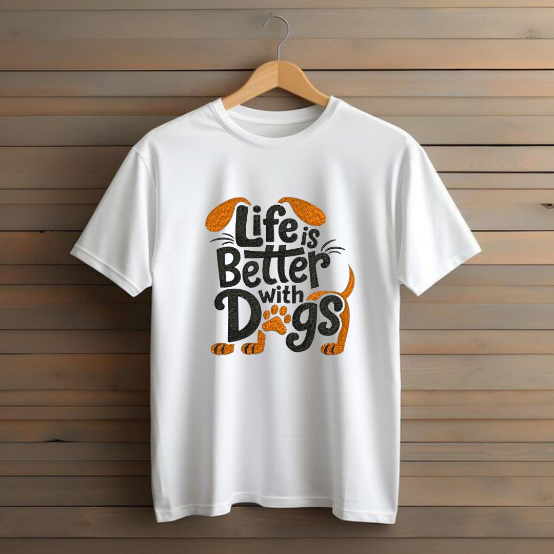 LIFE IS BETTER WITH DOGS