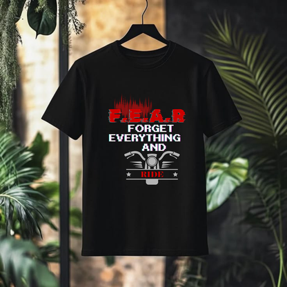 FORGET AND RIDE.