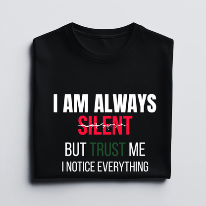 I AM SILENT