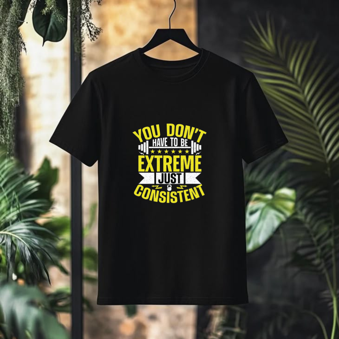 DON'T EXTREME JUST CONSISTENT