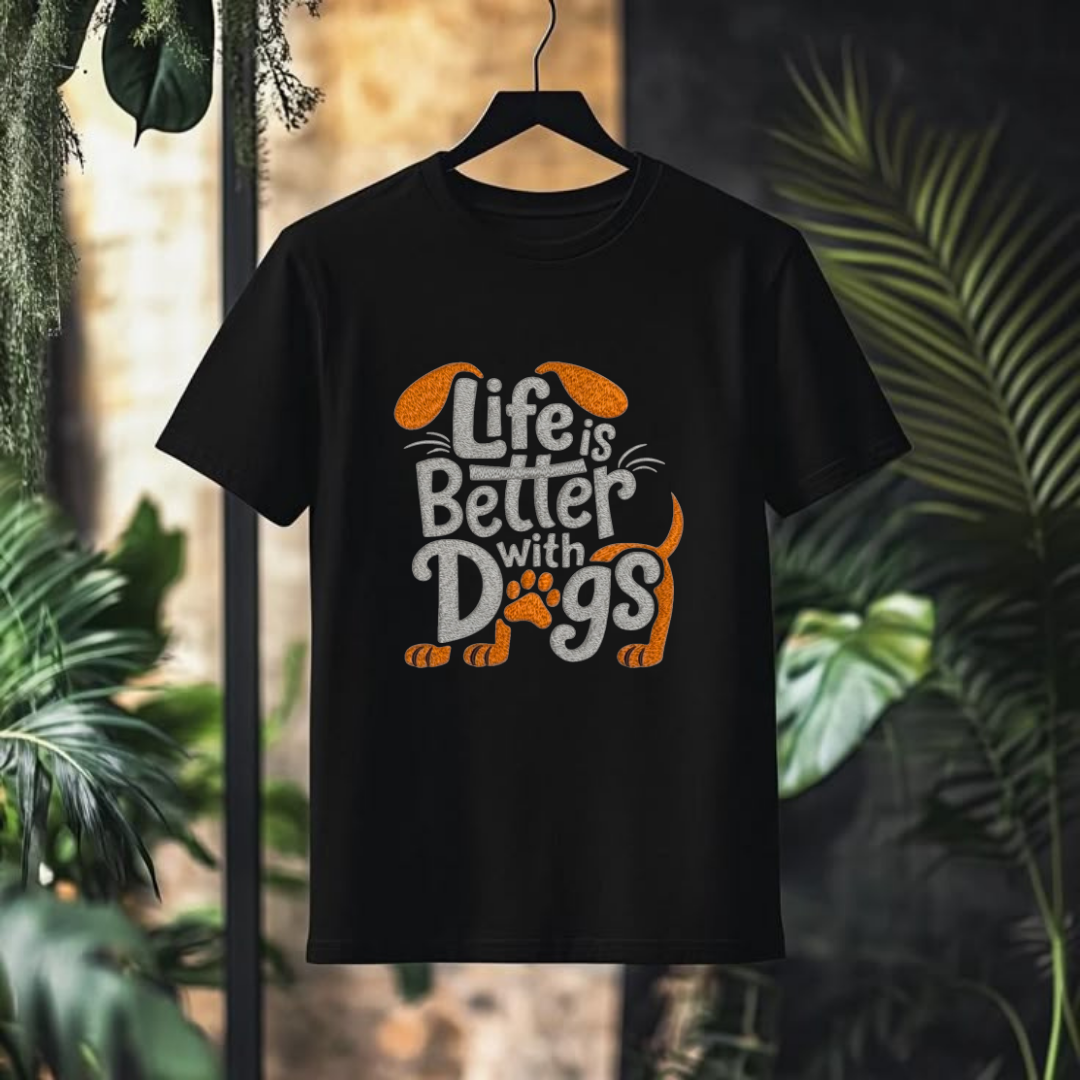 LIFE IS BETTER WITH DOGS